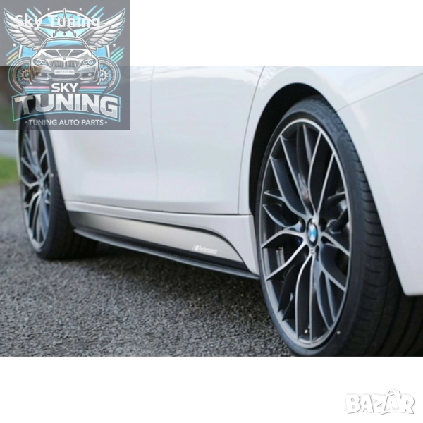 Добавки за прагове бмв ф10/ф30/ф32/ф34/г30 лип за f10/f30/f32/f34/g30, снимка 1