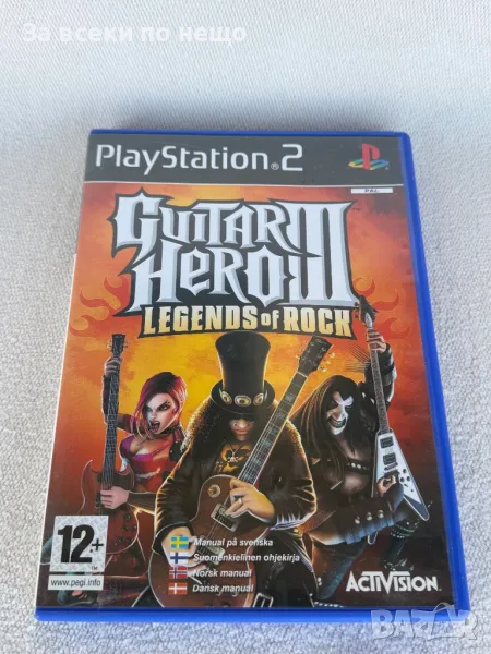 Guitar Hero III: Legends of Rock за ПС2 / PS2 , Playstation 2, снимка 1