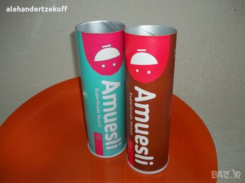 Нова цилиндрична картонена кутия кутии 1500 мл 0,585гр , снимка 1