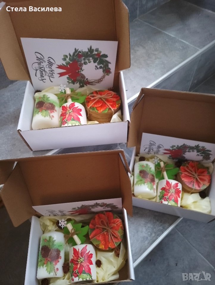 Подаръчна кутия / подарък за Коледа , снимка 1