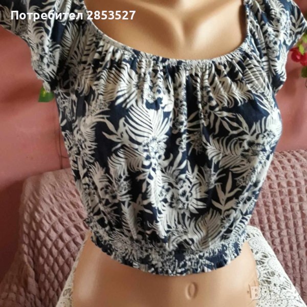 H&M Къса  Тениска, снимка 1