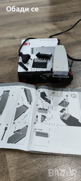 Професионална машинка за подстригване с 3 метра кабел MOSER PRIMAT, снимка 1