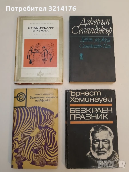 Спасителят в ръжта - Джеръм Селинджър, снимка 1