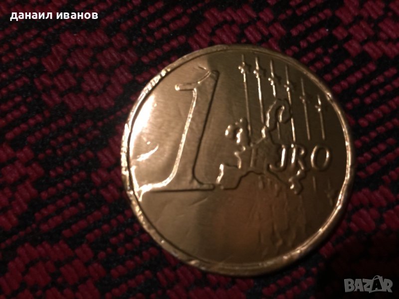 Сувенир 1 евро , снимка 1