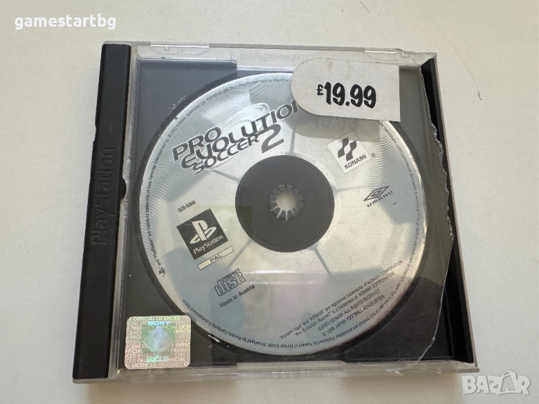 Pro Evolution Soccer 2 за PS1, снимка 1