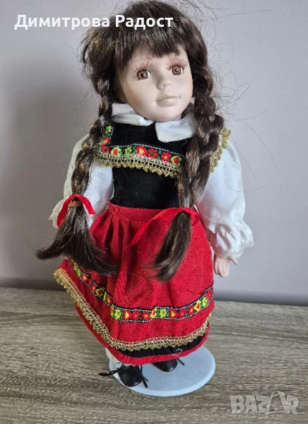 Порцеланова колекционерска кукла! Състояние без забележки! , снимка 1