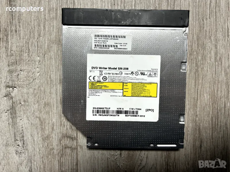 Toshiba Samsung SN-208 208AB DVD RW, снимка 1