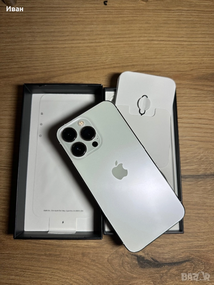 iPhone 13 Pro Silver 128Gb, снимка 1