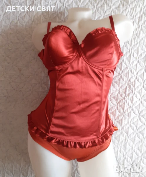 Дамски корсет от сатен, снимка 1