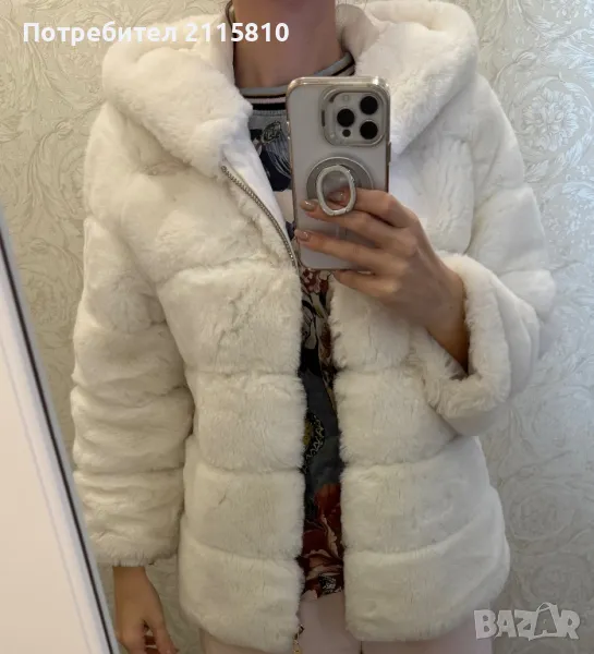 Палто с косъм , снимка 1