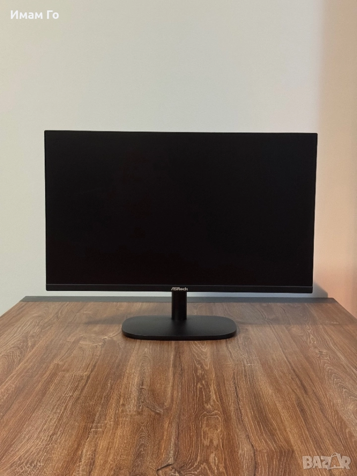 Монитор 27” ASRock Challenger CL27FF – 90LXA090-A0E0A0N – отличен избор за гейминг или офис, снимка 1