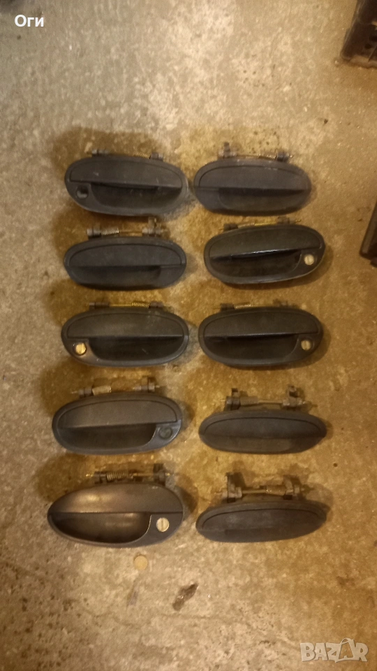 Външни дръжки за Шевролет Спарк и Деу Матиз, снимка 1