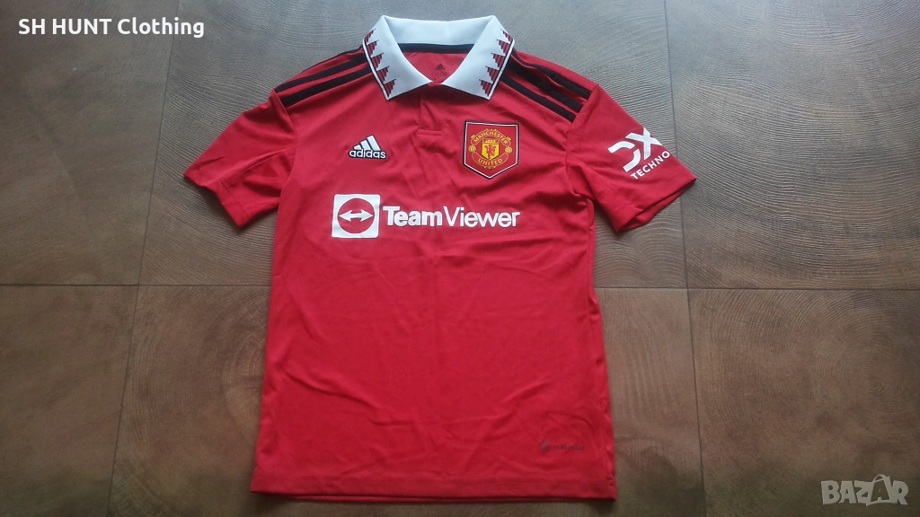 Adidas MANCHESTER UNITED Kids Footbal T-Shirt Размер 9-10 г / 140 см детска футболна тениска 19-68, снимка 1