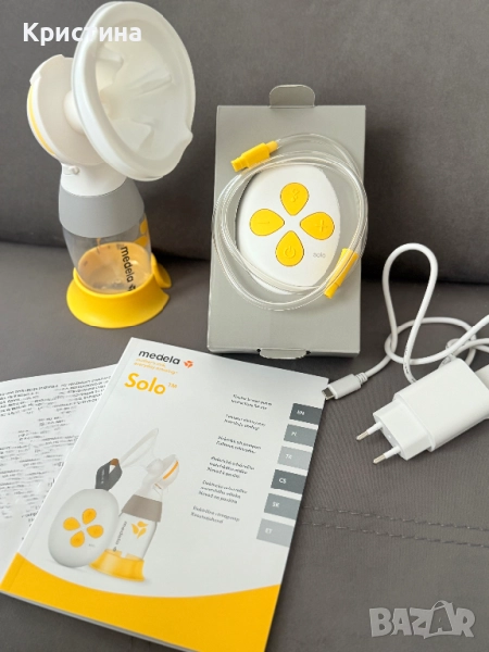 Електрическа помпа за кърма Medela Solo , снимка 1