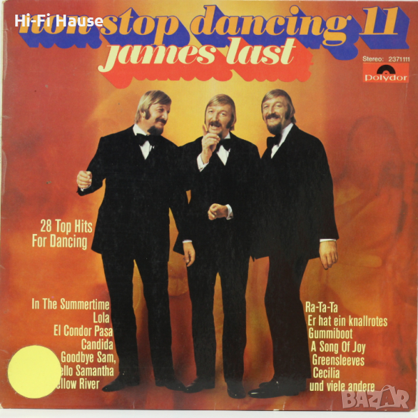 James Last -non stop dancing 11-Грамофонна плоча-LP 12”, снимка 1