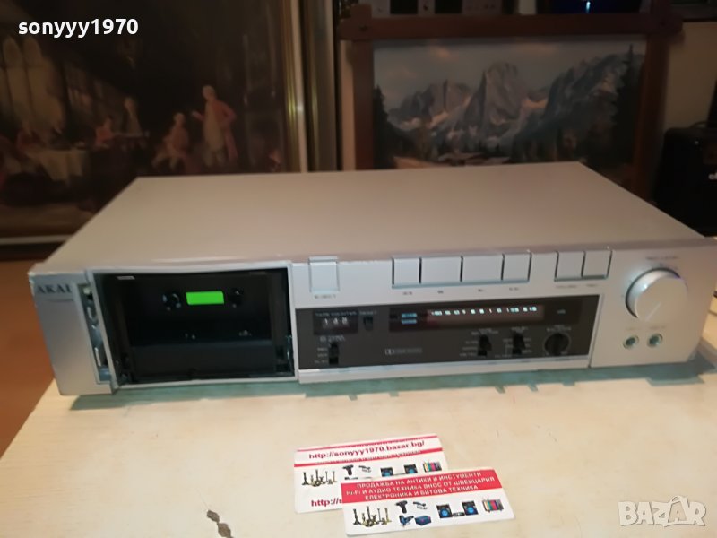 🛑AKAI CS-F110 DECK MADE IN JAPAN 1310221430🛑, снимка 1