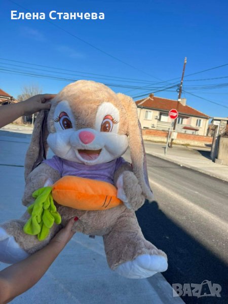 ПЛЮШЕН ЗАЕК - Размер :45 - 50 см, снимка 1