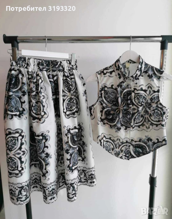 Уникални сетове пола и риза, снимка 1