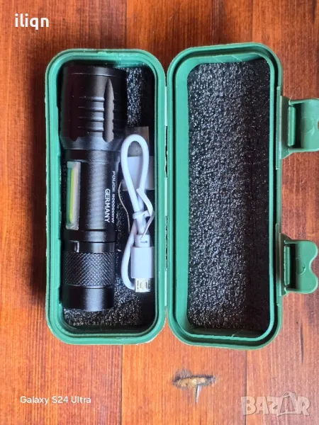 Фенерче чисто ново супер мощно с юезби кабел  Разгледайте и останалите ми обяви., снимка 1