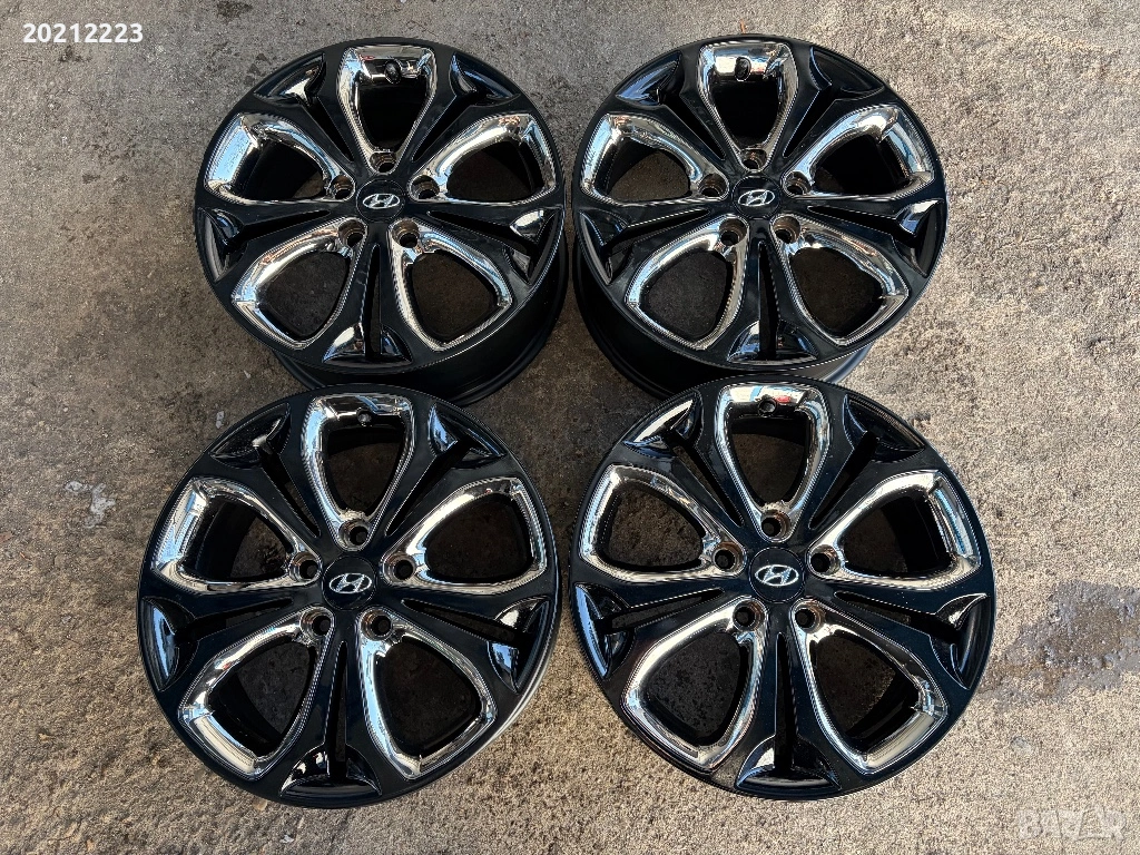 4 броя алуминиеви джанти за Hyundai IX35, KONA,IONIQ,Elantra,TUCSON 17, снимка 1