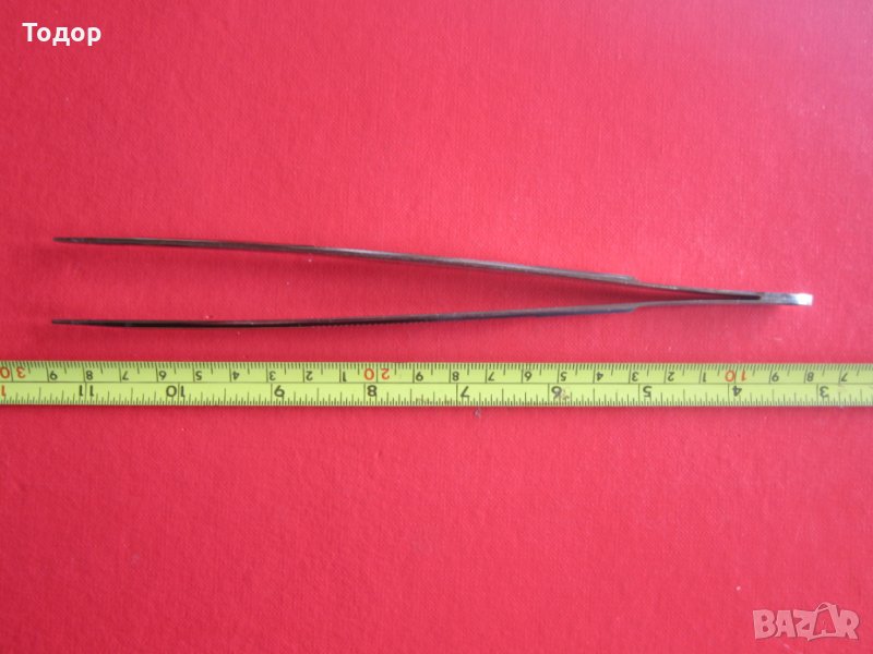 Антична пинцета пинсета Ескулап , снимка 1