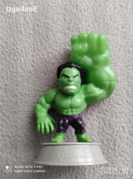 2018 Marvel Avengers Hulk Оригинална фигура Марвел , снимка 1