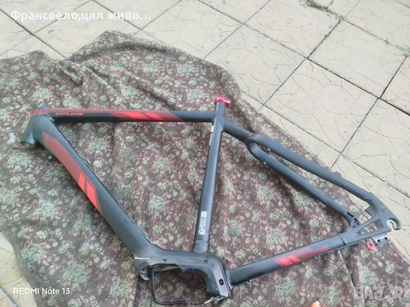 28 цола алуминиева рамка за електрически велосипед колело giant, Yamaha , снимка 1