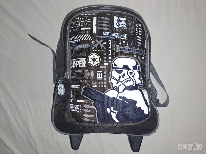 Samsonite Star Wars  backpack Детска раница с колелца и телескопична дръжка, снимка 1