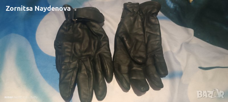 Кожени ръкавици размер М , снимка 1