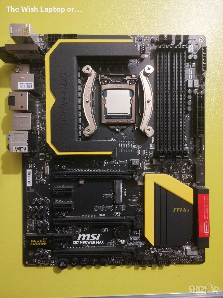 MSI Z87 mpower maX , снимка 1