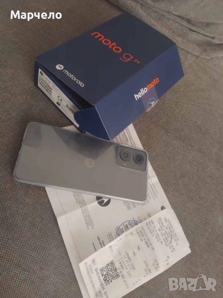 Продавам смарт телефон Motorola G24, снимка 1