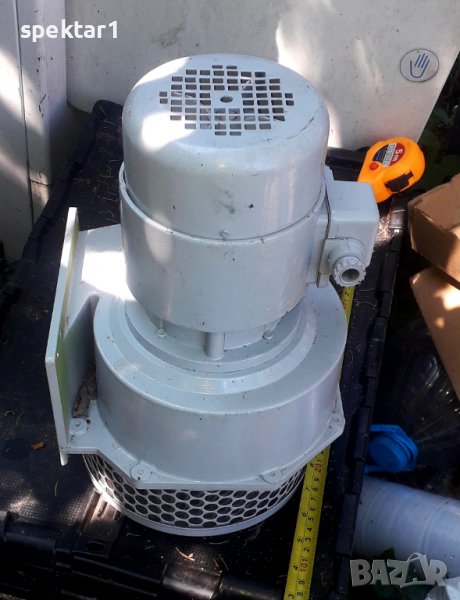 Българска аспирация вентилатор турбинен с метална перка и филтър, снимка 1
