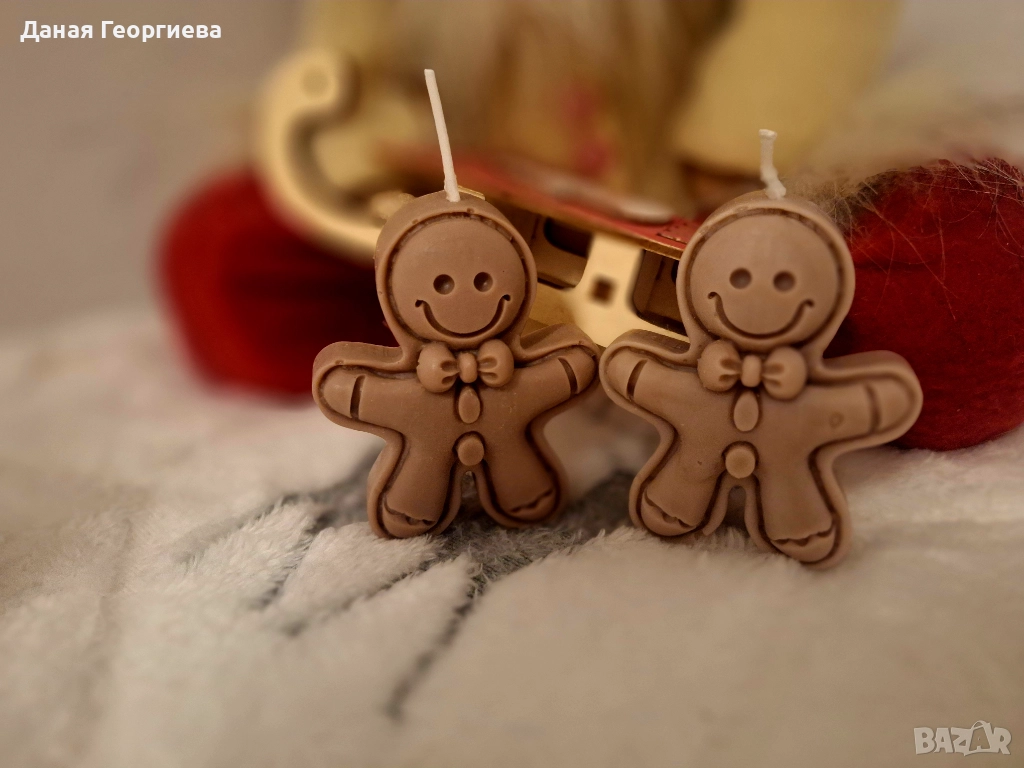 Коледни ароматни свещи, снимка 1