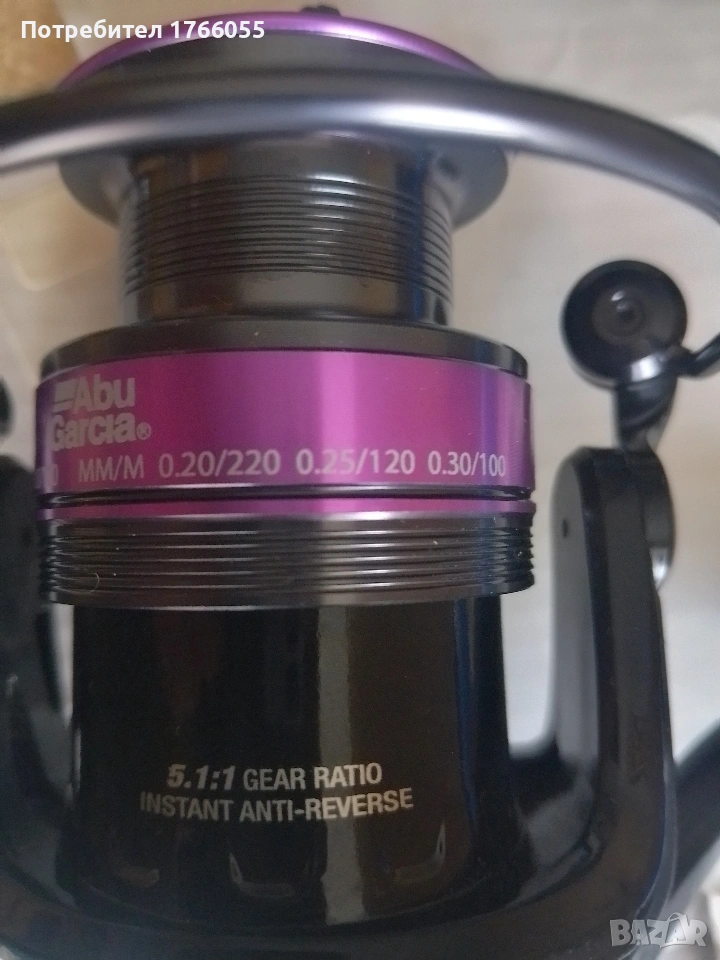 спининг въдица Abu Garcia Gen Ike+Спининг макара Abu Garcia Gen Ike, снимка 1