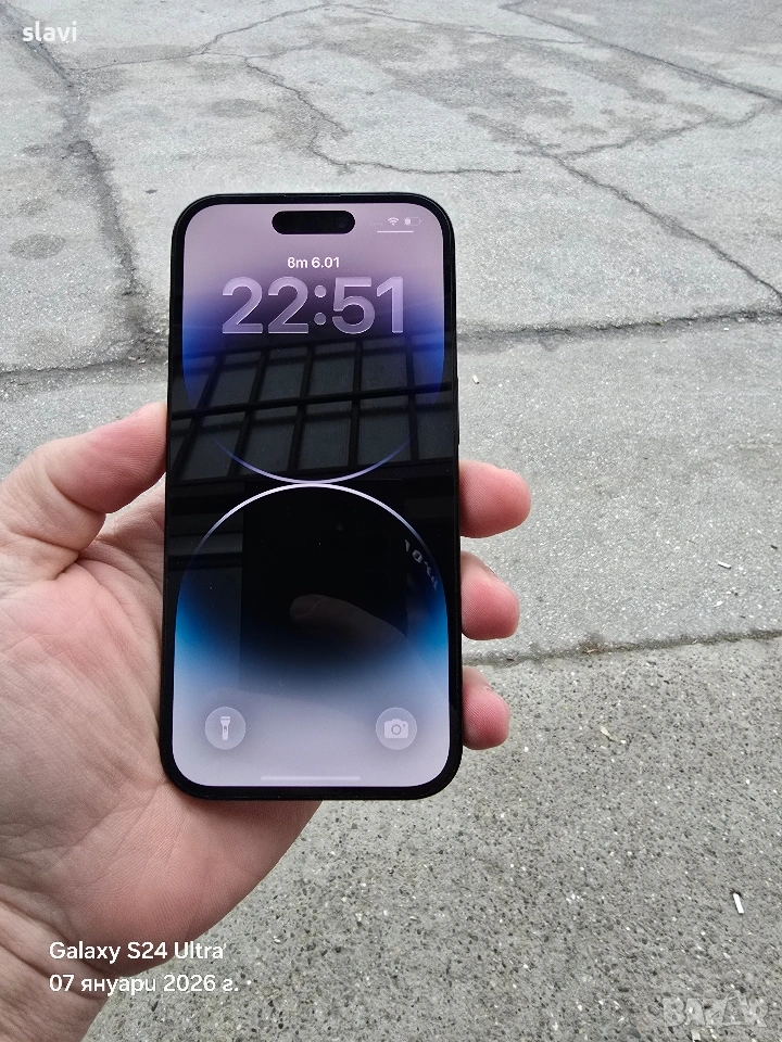 IPhone 14 Pro 128GB Батерия 100%, снимка 1