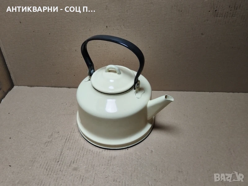 Соц НОВ Емайлиран Руски Чайник. , снимка 1