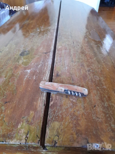 Стар джобен нож,ножче,ножка #124, снимка 1