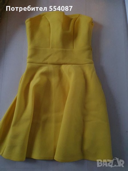 Жълта  рокля , снимка 1