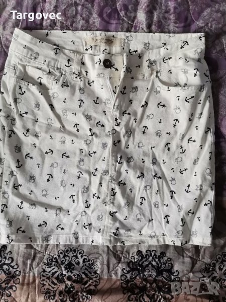 Дамска къса еластична поличка нова, снимка 1