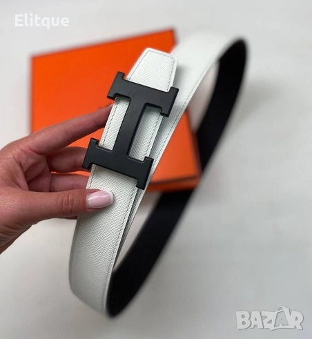 колани от естествена кожа в кутия hermes , снимка 1