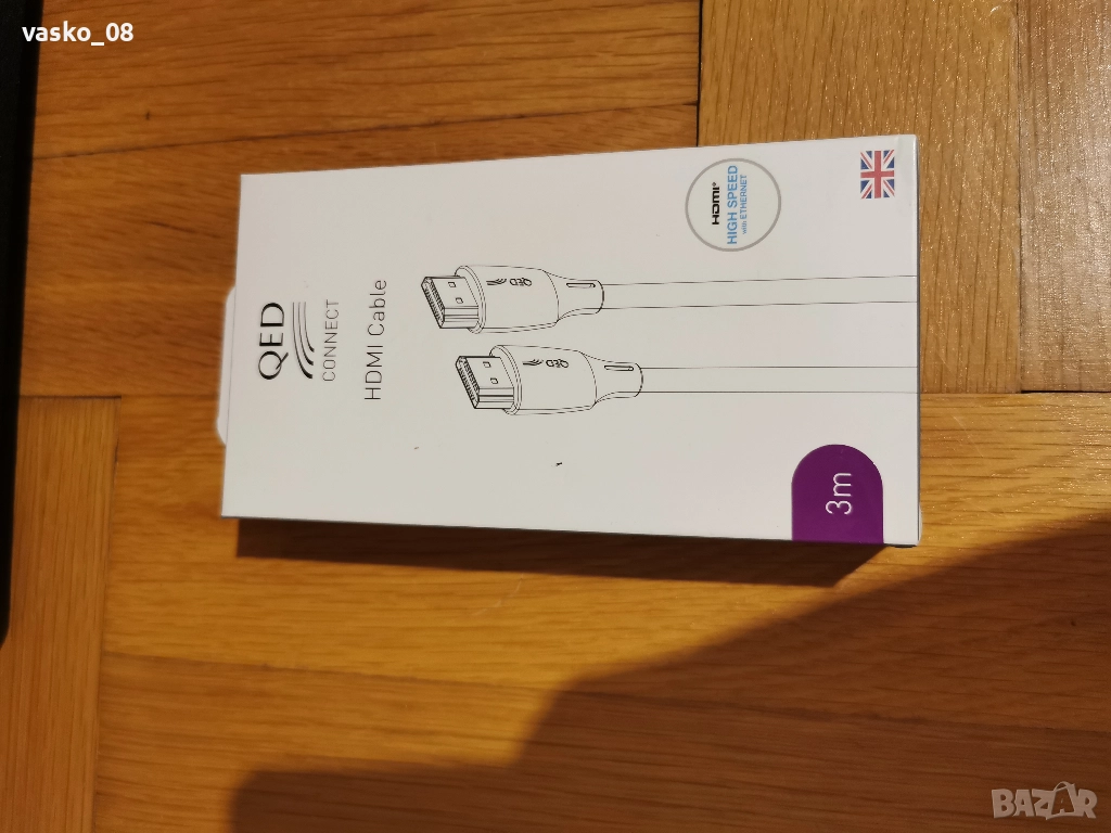 QED connect HDMI кабел 3 м, снимка 1