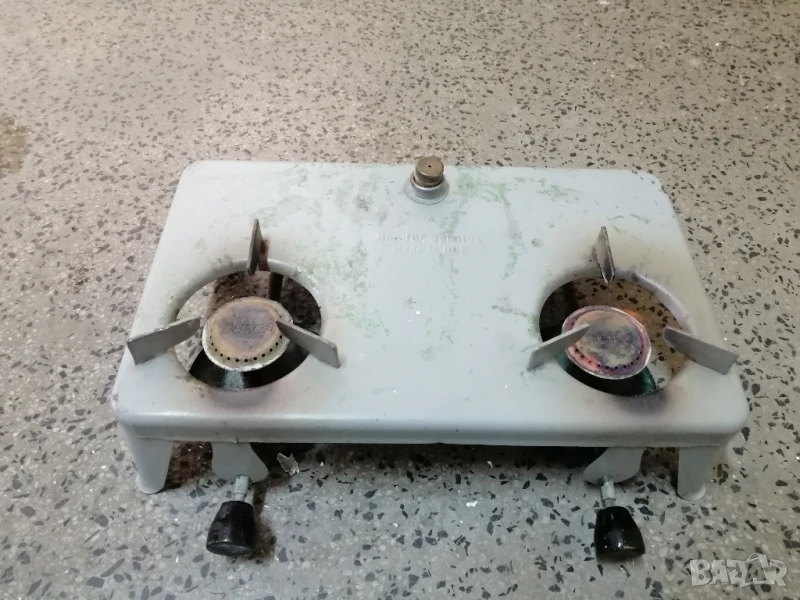 Двоен, немски туристически котлон - спиртник. , снимка 1