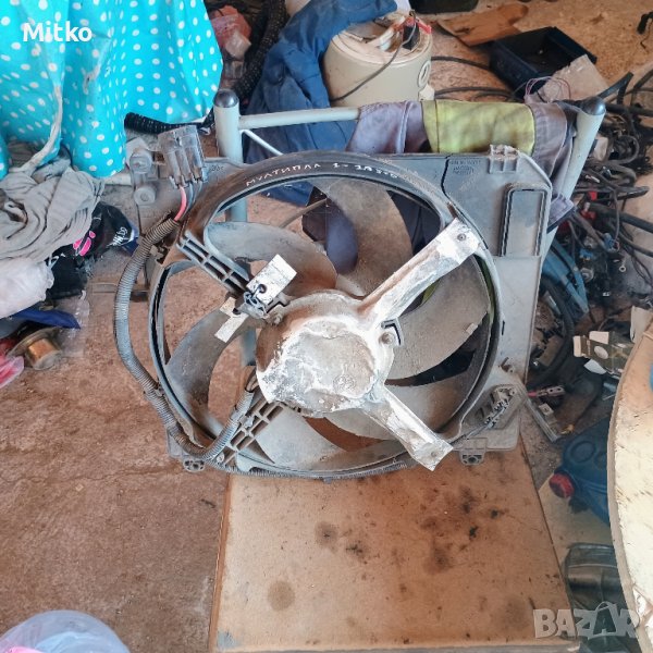 Вентилатор - Перка Воден Радиатор За Фият Мултипла 1.9ДжТД 2001г / Fiat Multipla 1.9JTD 2001y, снимка 1