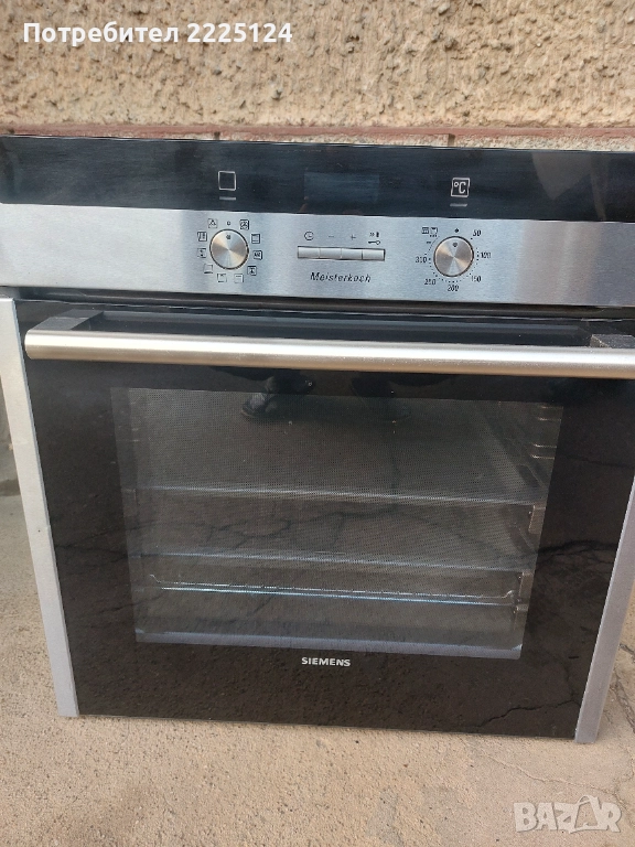 Продавам фурна за вграждане SIEMENS ПИРОЛИЗА, снимка 1