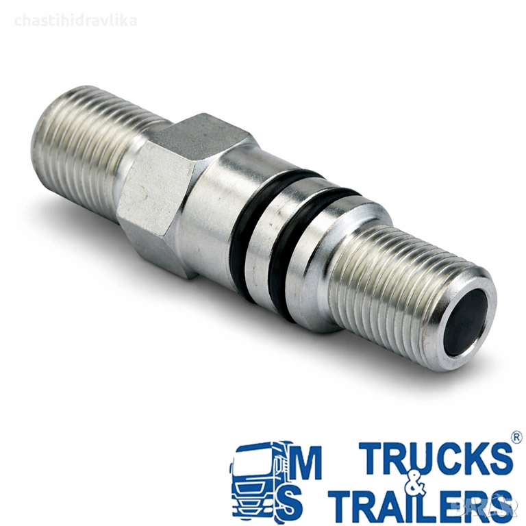 Адаптер за хидравлични цилиндри DI NATALE BERTELLI 1/2“ NIP07000000, снимка 1