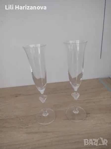 Сватбени чаши, снимка 1