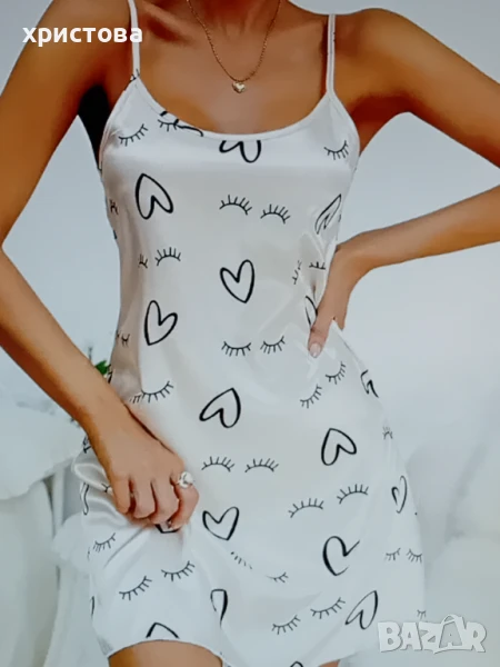 Сатенена нощница, снимка 1