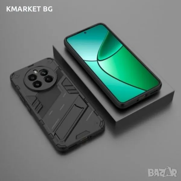 Realme 12 4G / 12+ 5G Punk Armor/ Kickstand PC+TPU Удароустойчив Калъф и Протектор, снимка 1