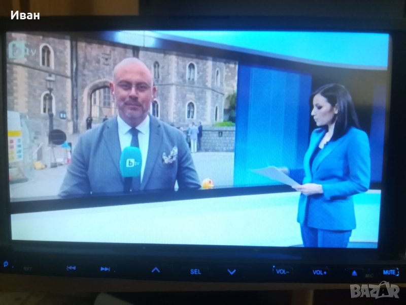 МАРКОВА МУЛТИМЕДИЯ ДИН 2 за форд, навигация, блуту, ТВ, Радио и мн.  други екстри., снимка 1