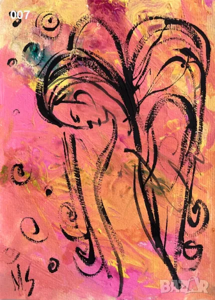 Абстрактна картина, снимка 1